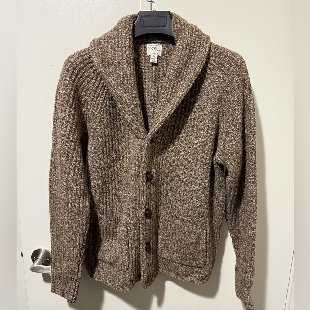 J. Crew Merino Wool Blend Cardigan